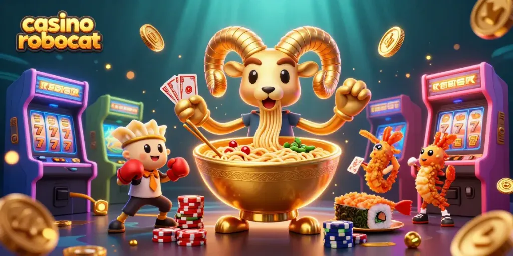 Experience the thrill of casino robocat with vibrant characters and dynamic gaming elements.